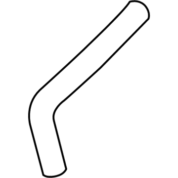 Toyota Highlander Coolant Reservoir Hose - 16267-0V060