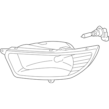 Toyota Camry Fog Light - 81220-06040
