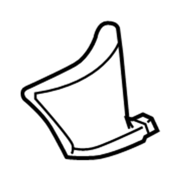 Toyota 62111-04030-E1 Cowl Trim, Passenger Side