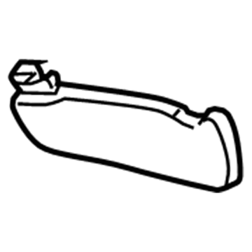 2004 Toyota Tacoma Sun Visor - 74310-04030-E0
