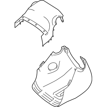 Toyota RAV4 Steering Column Cover - 45286-42920-C0