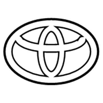 Toyota 75431-0C010 Emblem, Rear