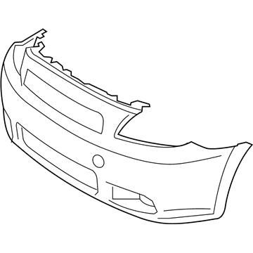Toyota 52119-21906 Bumper Cover, Front