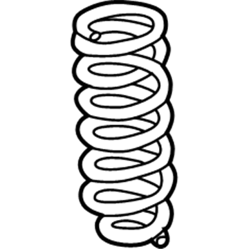 2004 Toyota Corolla Coil Springs - 48231-1H740