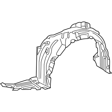 Toyota Wheelhouse - 53806-12140