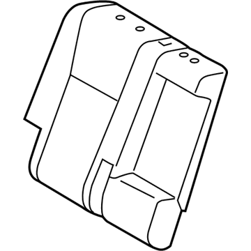 Toyota 71077-0E100-C2 Seat Back Cover