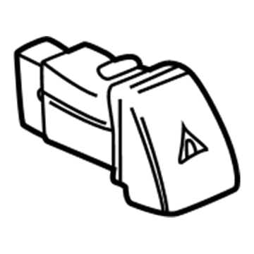 Toyota Camry Hazard Warning Switch - 84332-06020-B0