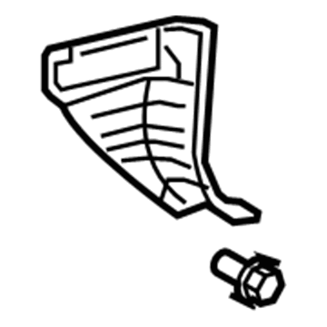 Toyota 62111-0C040-E0 Cowl Trim