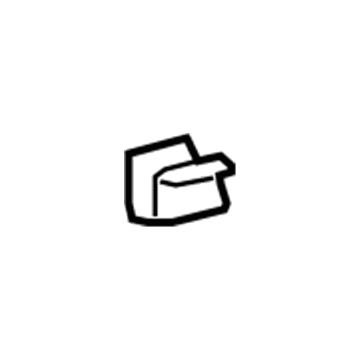 Toyota 62567-33040 Scuff Plate Clamp