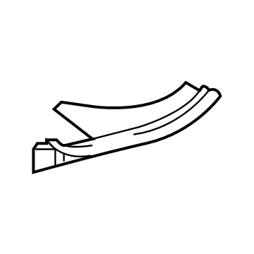Toyota 67917-0A070-C0 Rear Sill Plate