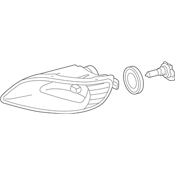 Toyota Camry Fog Light - 81220-AA011