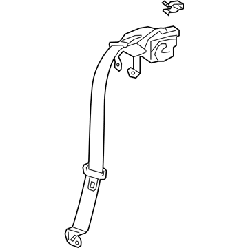 Toyota 90105-W0007 Bolt, Flange