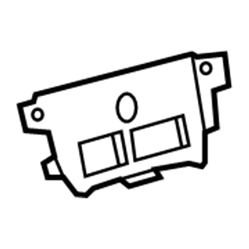 Toyota 58849-0E020-C0 Cover Plate