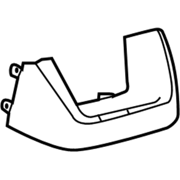 2016 Toyota Highlander Center Console Base - 58912-0E080-C0