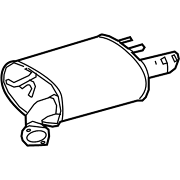 Toyota Muffler - 17440-F0022