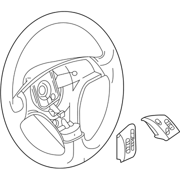 Toyota MR2 Spyder Steering Wheel - 45100-2B741-C2