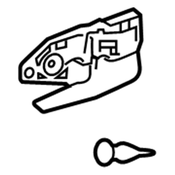 Toyota Camry Interior Door Handle - 69206-0E030-C0