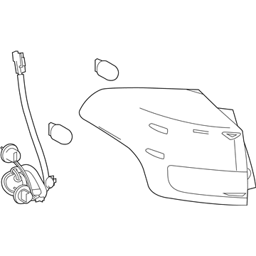 2013 Toyota RAV4 Back Up Light - 81560-0R030