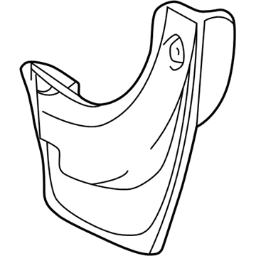 Toyota MR2 Spyder Mud Flaps - 76626-17050-G0