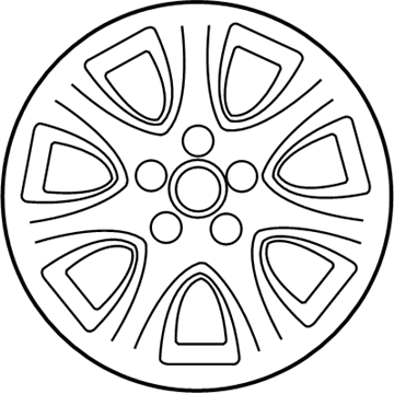 Toyota Camry Spare Wheel - 42611-06390