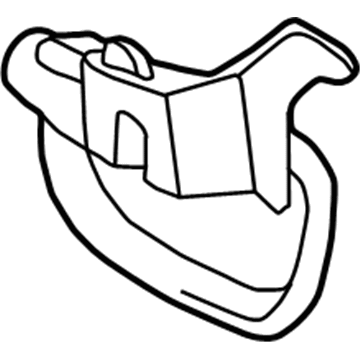 Toyota 76622-0C020 Mud Guard, Driver Side