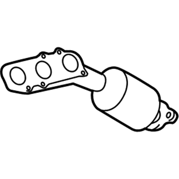 Toyota 17140-31011 Exhaust Manifold, Passenger Side