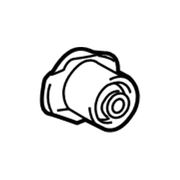 Toyota 48725-02350 Axle Beam Bushing, Rear