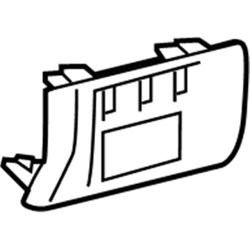 Toyota 55447-0C040-C0 Switch Panel