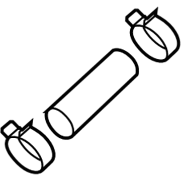 Scion FR-S Coolant Reservoir Hose - SU003-00404