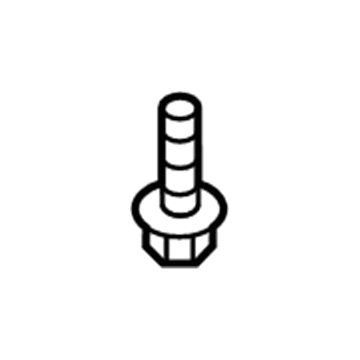 Toyota 90159-60620 Lower Panel Screw