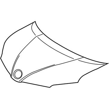 Toyota Sienna Hood - 53301-08040
