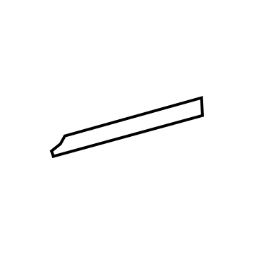 Toyota 63217-42030 Rear Molding