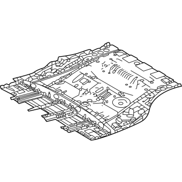 Toyota bZ4X Floor Pan - 58202-42060