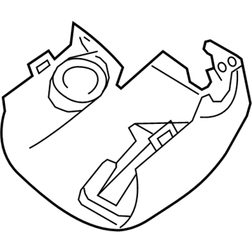 Toyota Steering Column Cover - 45287-0E080-C0