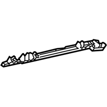 Toyota 66415-0C090 Headliner Spacer, Rear Passenger Side