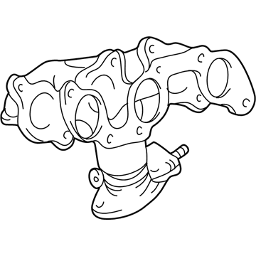 Toyota 17104-20010 Manifold