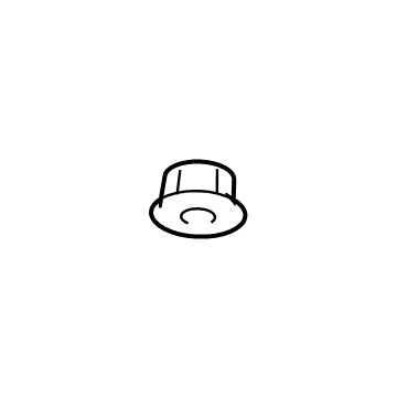 Toyota 90178-A0082 Strut Mount Nut
