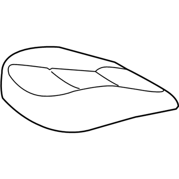 Toyota Prius AWD-e Seat Cover - 71072-47D90-B1