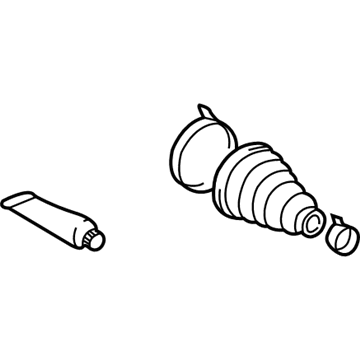 Toyota 04438-0C010 Inner Boot