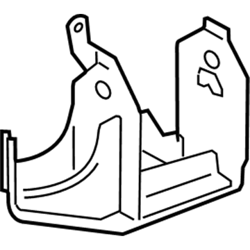 Toyota 12325-37030 Side Mount Bracket, Driver Side