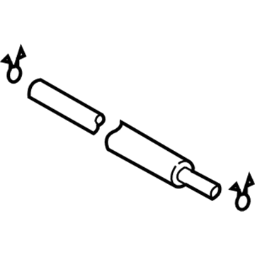 Toyota Avalon Coolant Reservoir Hose - 16472-0A060