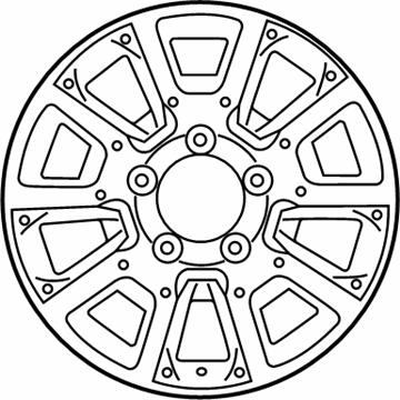 Toyota Tundra Spare Wheel - 42611-0C351