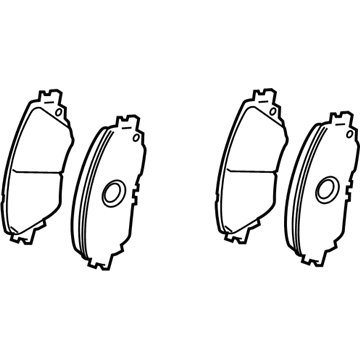Toyota Camry Brake Pad Set - 04465-06170