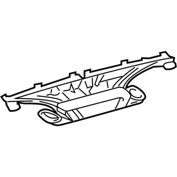 Scion 55950-12320 Defroster Duct