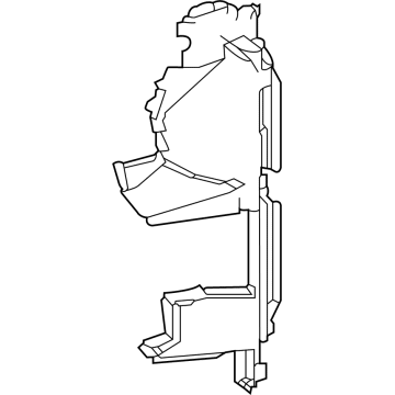 Toyota Highlander Radiator Support - 16593-0P050