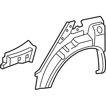 Toyota 61631-48902 Outer Wheelhouse