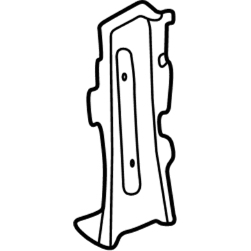 Toyota 57152-17040 Side Reinforcement, Driver Side
