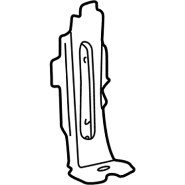 Toyota 57151-17040 Side Reinforcement, Front Passenger Side