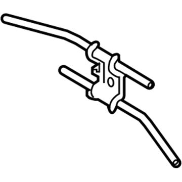 Toyota 32907-02050 Cooler Pipe, Rear
