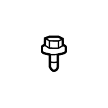 Toyota 90467-A0008 Upper Cover Clip